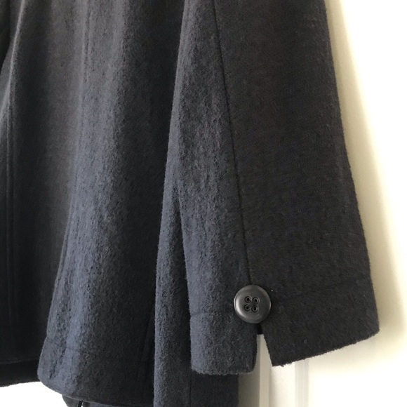 Pendleton Cropped Black Wool Swing Style Jacket Sz Lrg (runs small) - Picture 7 of 11